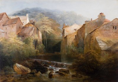 The Old Mill, Ambleside, Cumbria by Thomas Miles Richardson